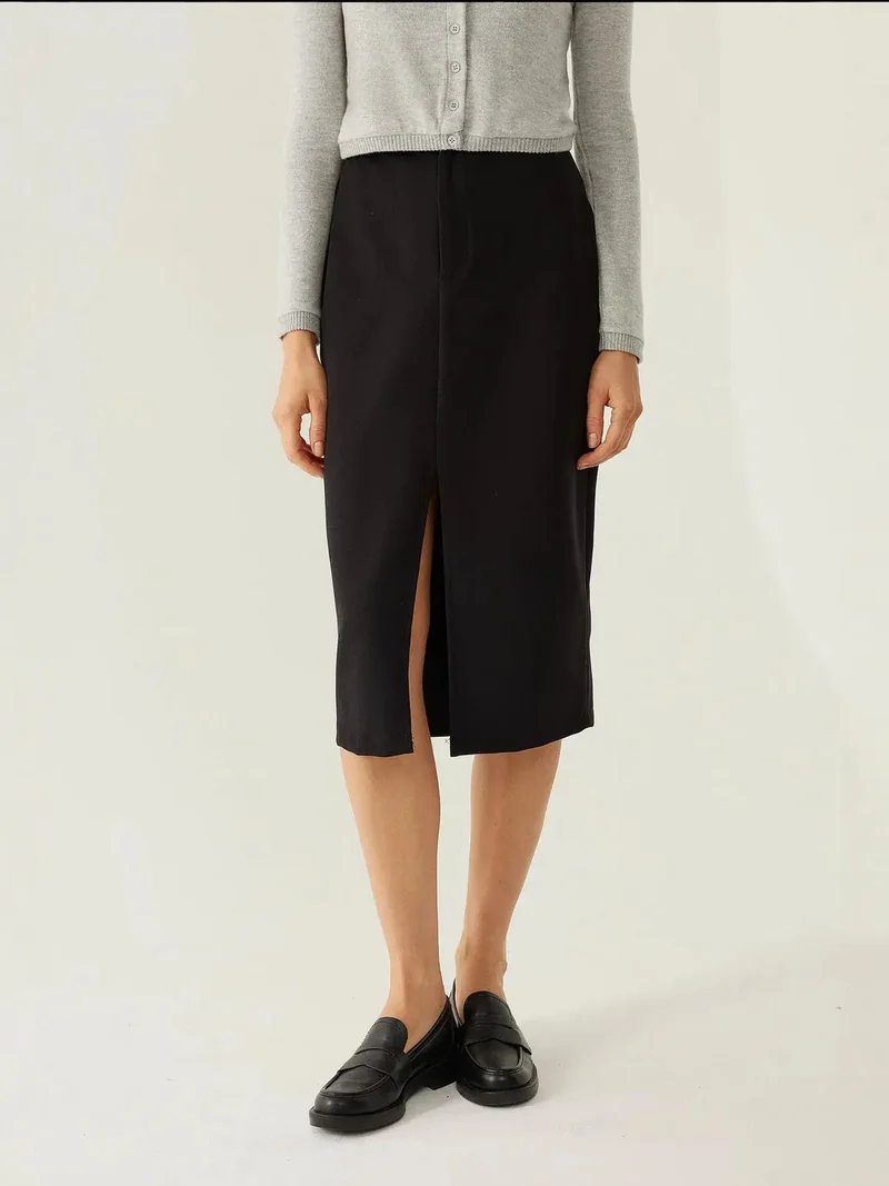 HICCUP Slit Maxi Skirt