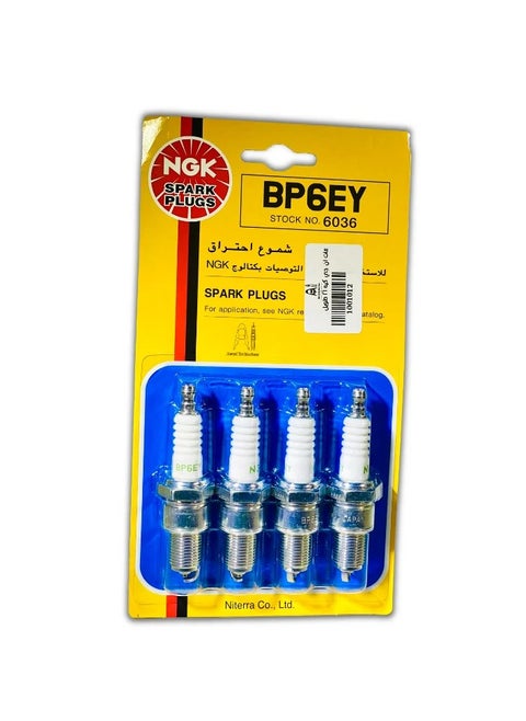 Car spark plug set, size 21, Japanese Short pin, NGK