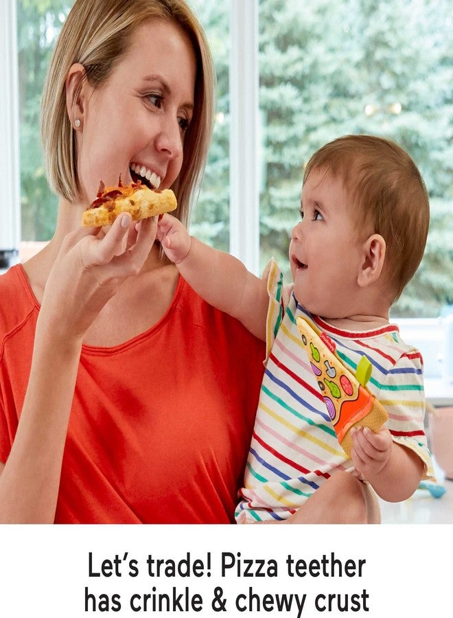 Fisher-Price Tiny Treats Gift Set, 3 pretend food infant teething toys - Image 3