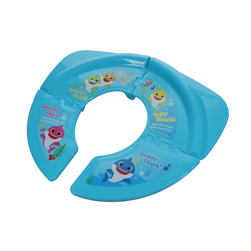 Nickelodeon Baby Shark Folding Potty Seat - Travel Potty Training Seat - Image 1
