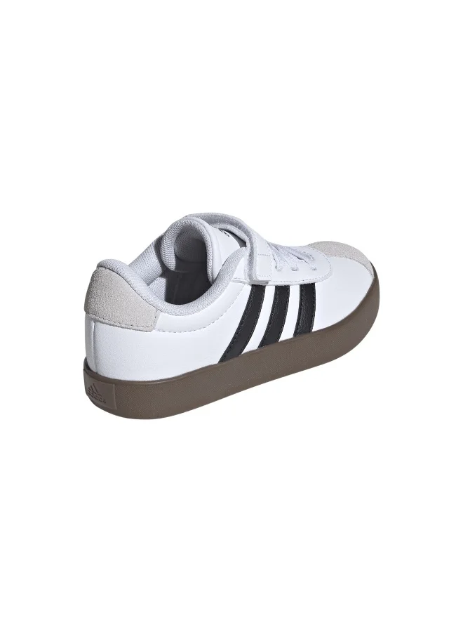 Adidas Adidas Vl Court 3.0 El C U White Sportswear Shoes For Kids