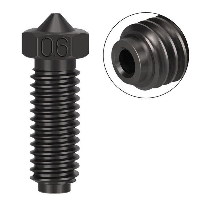 3D Printer Hotend Kit With 0 6mm Hardened Steel Nozzle 24V 50W Heating Rod - Image 3