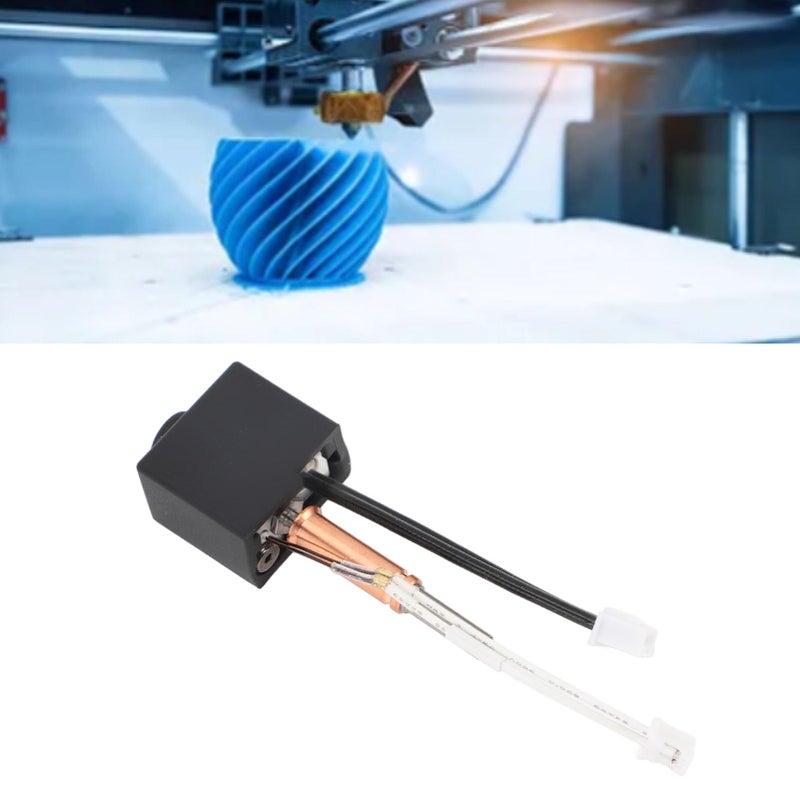 3D Printer Hotend Kit With 0 6mm Hardened Steel Nozzle 24V 50W Heating Rod - Image 4