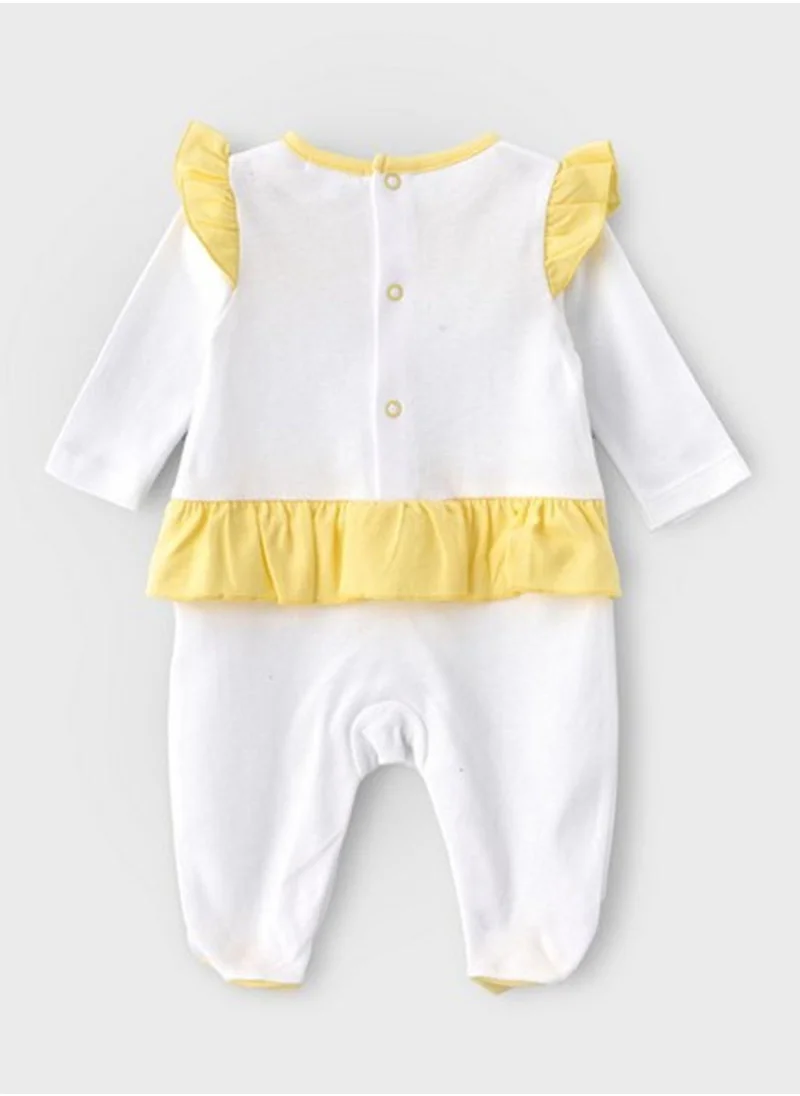 Boo Boo Infant Coverall Footed Romper