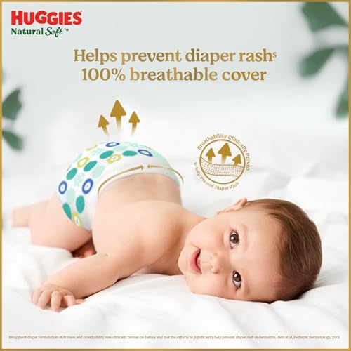 Huggies Natural Soft Premium Baby Diaper Pants, Our No.1 Soft Pants, Extra Large (XL) Size (12-17 Kgs), Pack of 42 diapers | Cloud Softness All over with India's 1st Cloud Touch BeltTM - Image 4