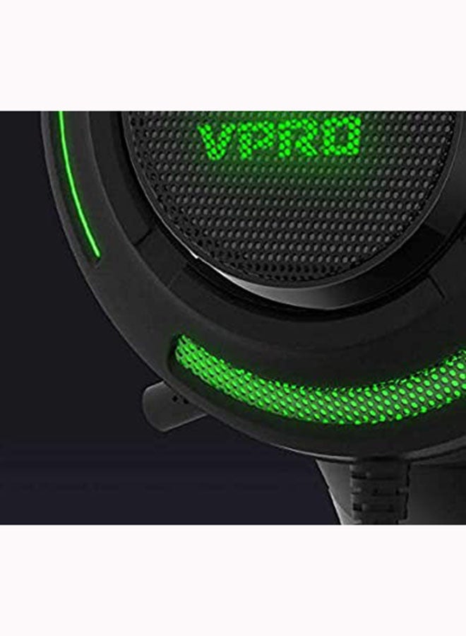 رابو سماعة ألعاب سلكية مضيئة VH200 - Image 4