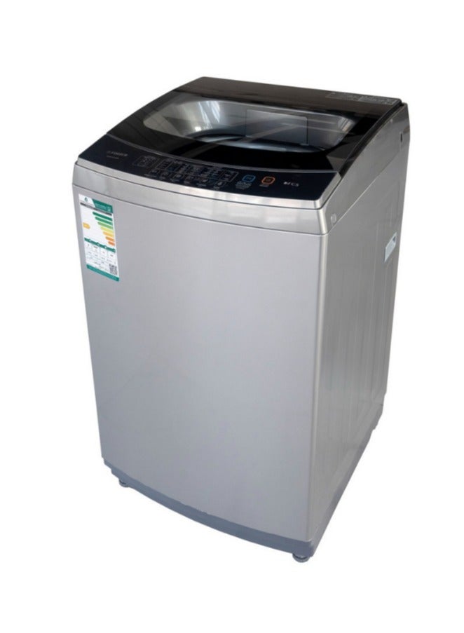 Fisher 10 kg Top Load Washing Machine - Sleek Silver Design with Advanced Cleaning Technology and Superior Efficiency for Effortless Laundry! - Image 1