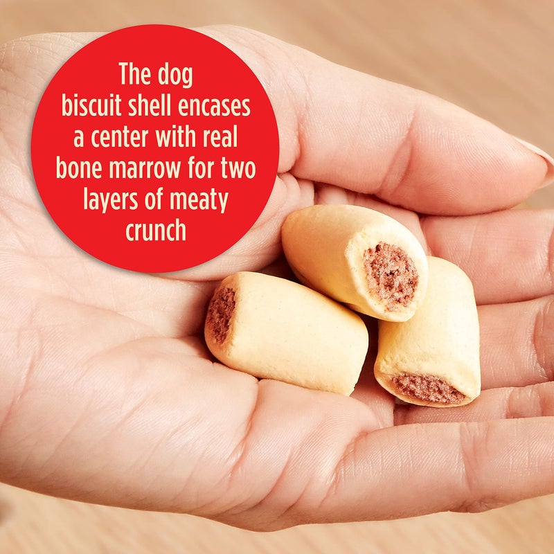 Milk-Bone MaroSnacks Dog Treats, Beef, 15 Ounce (Pack of 6) with Real Bone Marrow and Calcium - Image 3