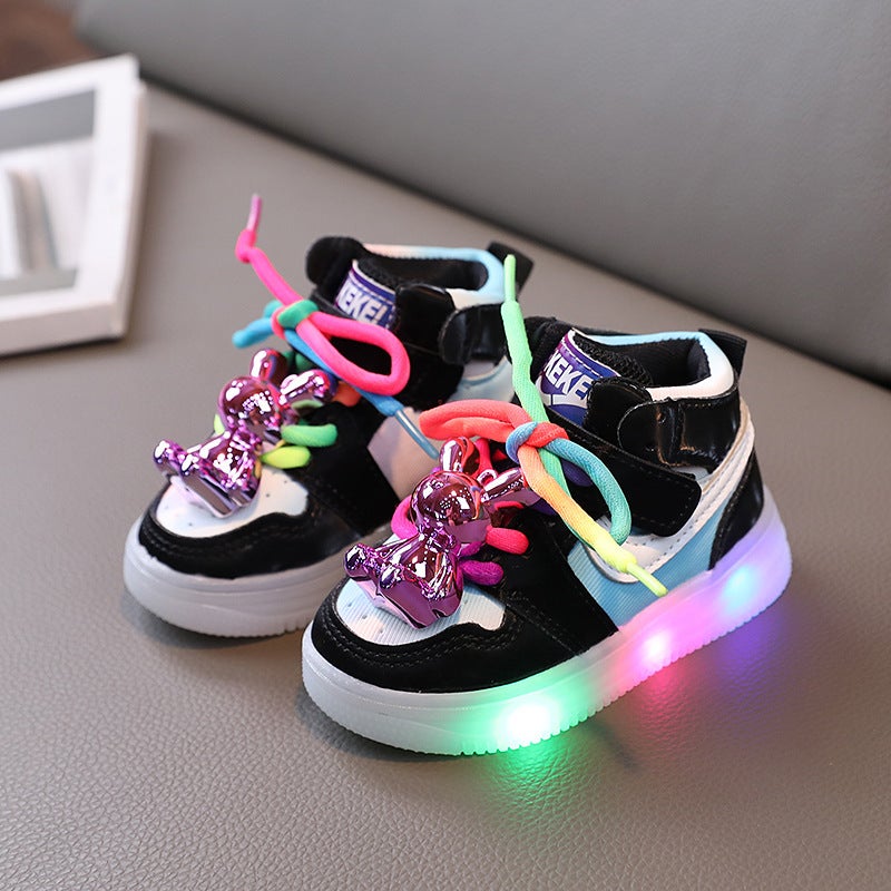 Mesh Sneakers Lightweight Flexible Sole Walking Shoes For Kids Indoor And Outdoor Activities - Image 4