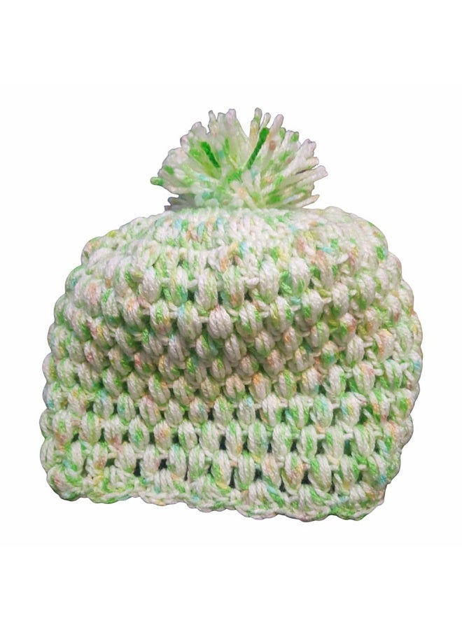Cute Winter Hat for Big Kids, Warm Knitted Wool, One Size Fits Girls and Boys - Image 2