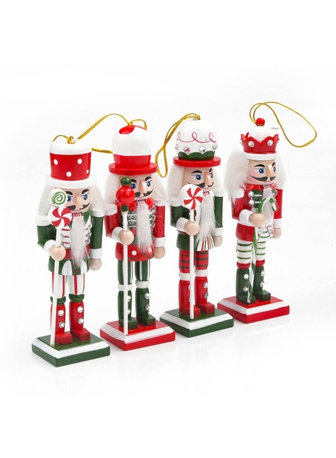 Royal Soldier Nutcracker Christmas Ornament, Christmas Wooden Ornament 16cm x 1 - Image 3