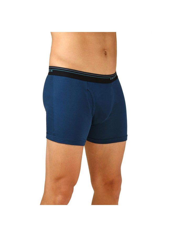 فان هيوزن سروال داخلي كلاسيكي من القطن الخالص للرجال من Van Heusen (عبوة من قطعتين) (IHQEBX1CCE10032_Multi_XL_Multicolor)  - Image 5
