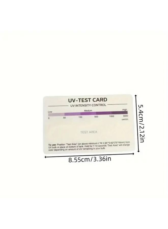 3pcs Durable UV Test Cards for Measuring Light Intensity Battery Free for Outdoor Sports - Image 4