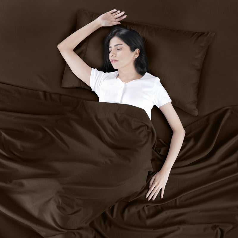 Utopia Bedding Twin Bed Sheets Set - 3 Piece Bedding - Brushed Microfiber - Shrinkage and Fade Resistant - Easy Care (Twin, Brown) - Image 5