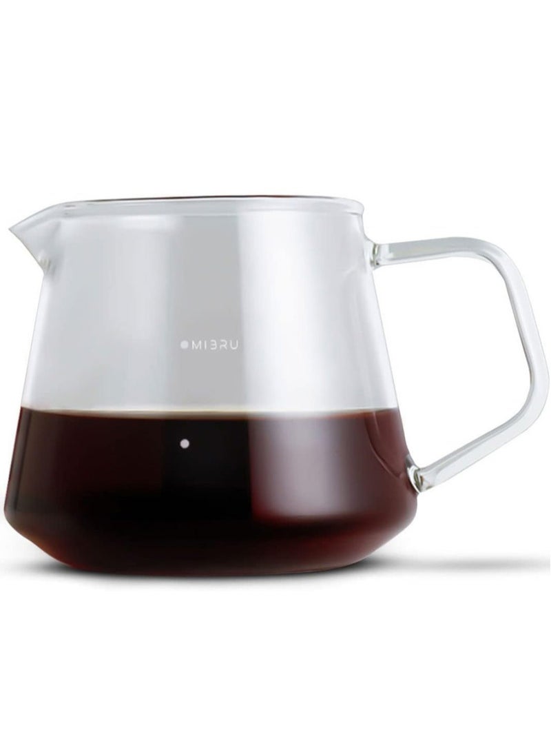 MIBRU V60 Pour Over Premium Drip Coffee Maker Kit, 11-piece Drip Coffee Maker with Coffee Bag Blue, Specialty Coffee Bag (Pink), Coffee Bean Grinder, Coffee Bean Spray Bottle, Coffee Spoon, 01 Paper Coffee Filter, 01 Coffee Dripper, 350ml Mini Coffee Sharing Pot, Slim Neck Manual Coffee Pot, Restrictor Spout for Drip Coffee Pot, Professional Coffee Scale, Coffee Towel, Cortado Cup, Specialty Coffee Kit, Specialty Coffee Tools, Coffee Machine, Coffee Cup, Coffee Cleaning Kit, Pour-Over Coffee Maker Accessories  - Image 3