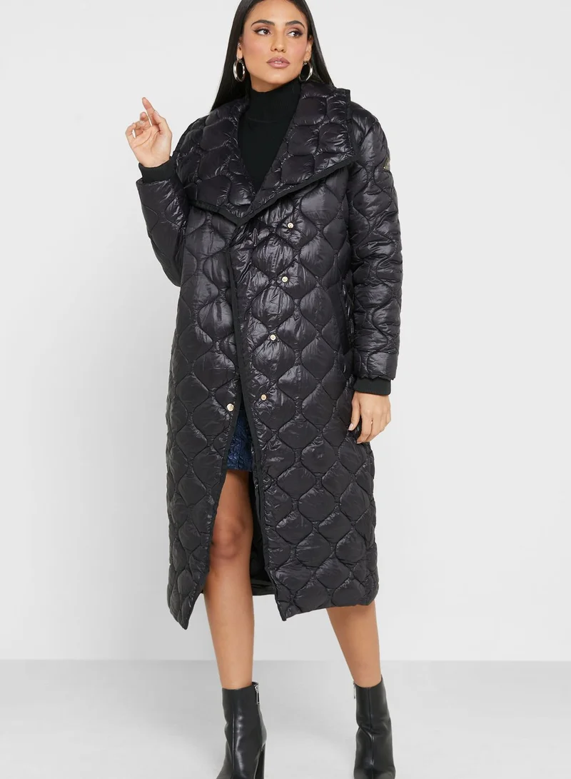 RIVER ISLAND Longline Knitted Coat