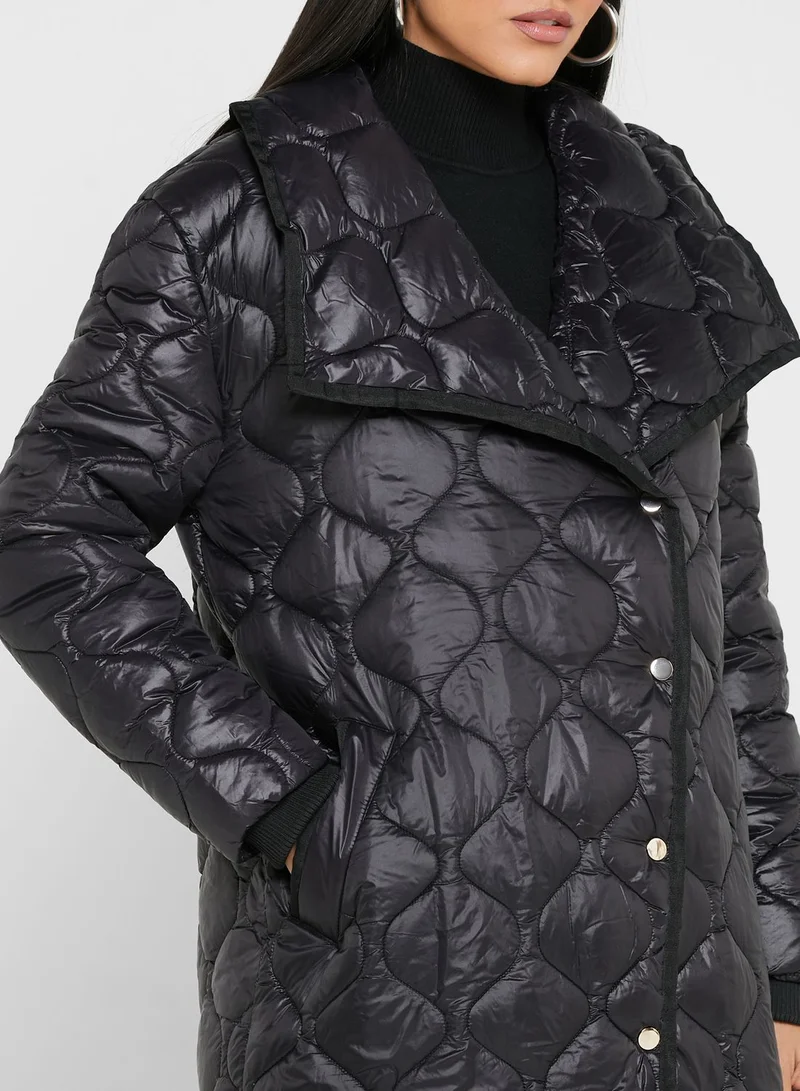 RIVER ISLAND Longline Knitted Coat