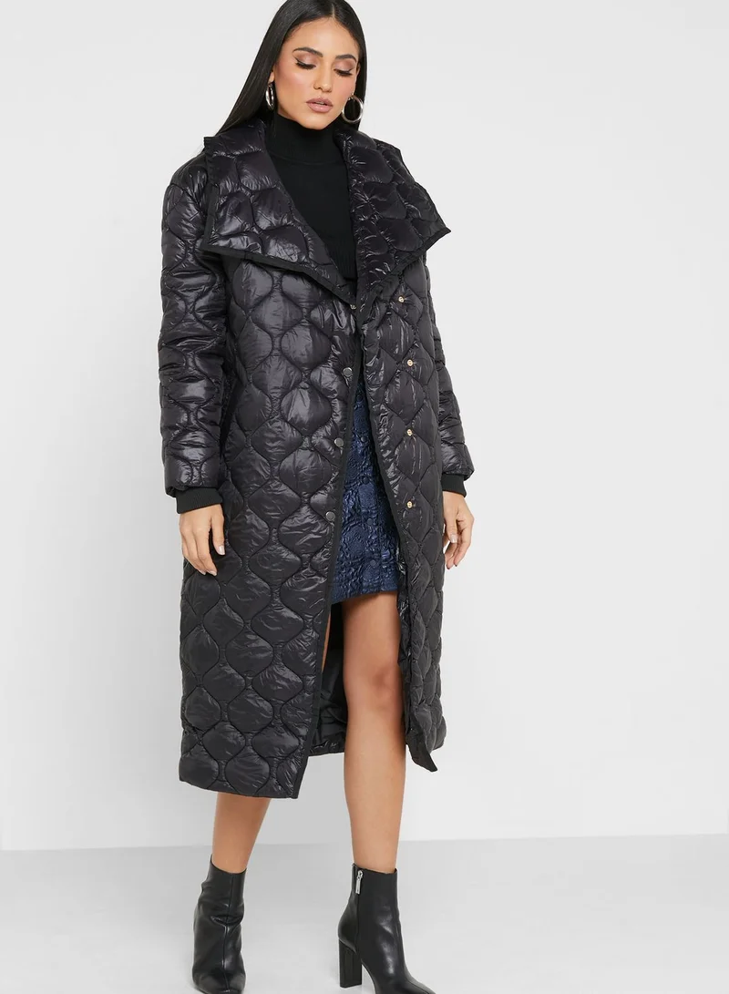 RIVER ISLAND Longline Knitted Coat