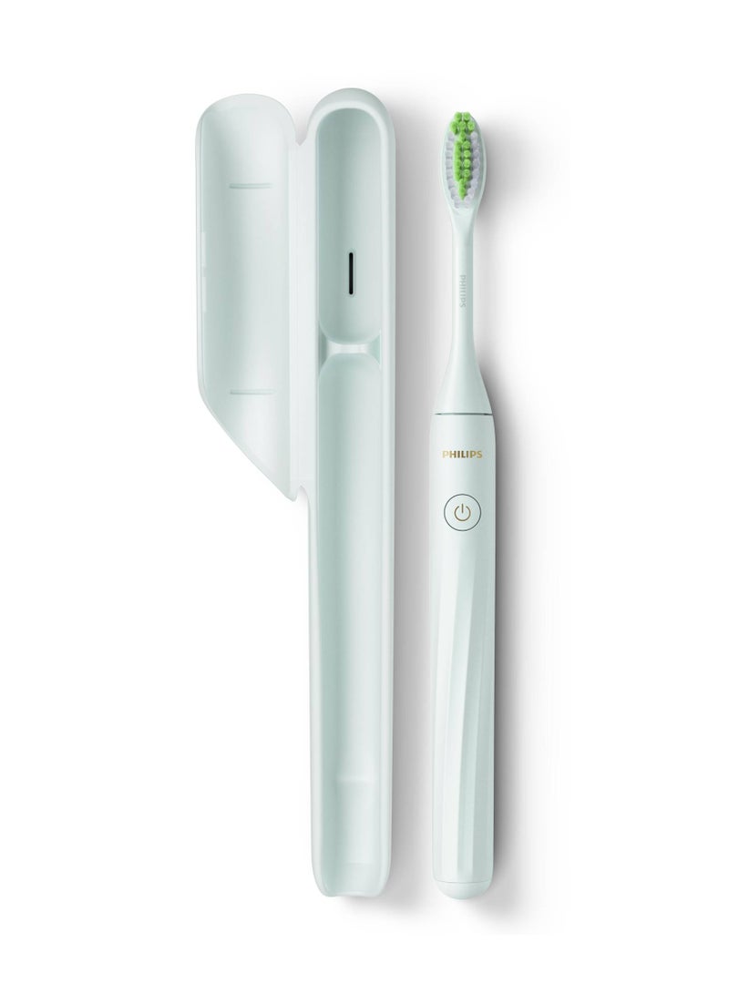 PHILIPS SONICARE Philips One by Sonicare Battery Toothbrush, Mint Light Blue, HY1100/03 - Image 2