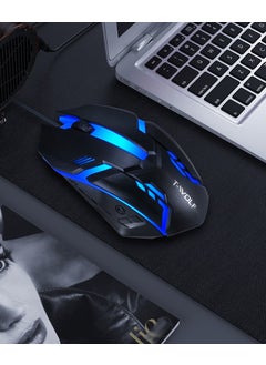 T-WOLF V1 RGB Wired Mouse  - Image 4