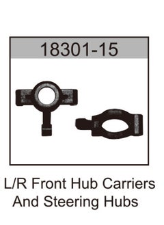 18311 Remote Control Car Accessories 18301 High-speed Remote Control Racing Car 2.4g Electronic Plastic Components 18321-Color:Front Left And Right Hub