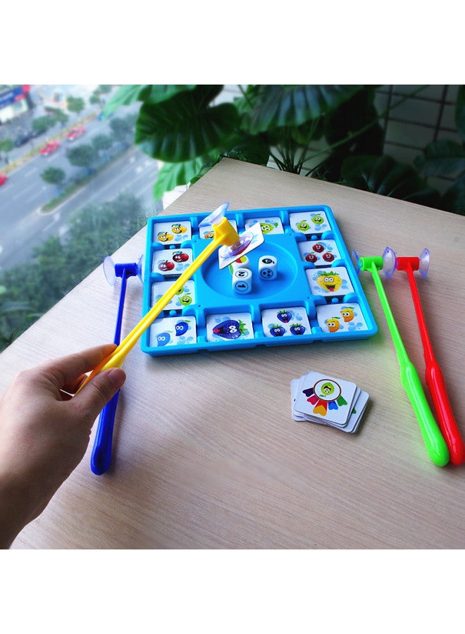 Fruit Suction Card Suction Music Parent-Child Interactive Toys Children's Board Games Educational Chess Games Reaction Training-Color:Fruit Card Suction Music (460g) - Image 3