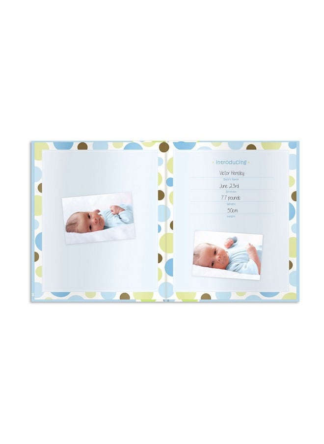 pearhead Lil Peach Train Baby Five Year Memory Book Photo Journal Cherish Every Precious Moment Of Your Babys First Years Blue  - Image 5
