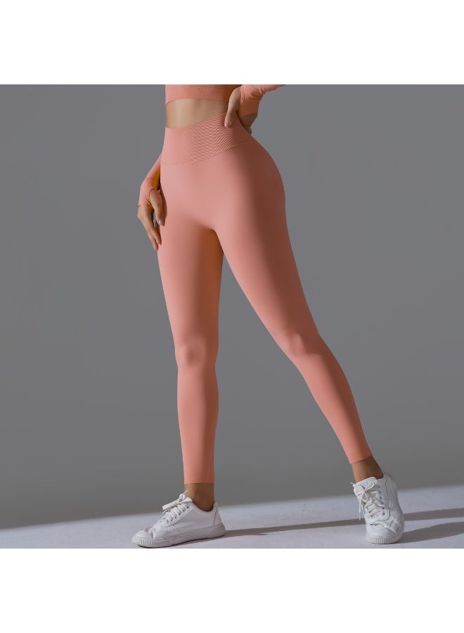 Women's Seamless Yoga Leggings  High Waist Tummy Control Scrunch Butt Lifting GYM Workout Pants Outdoor Sports Fitness - Image 2