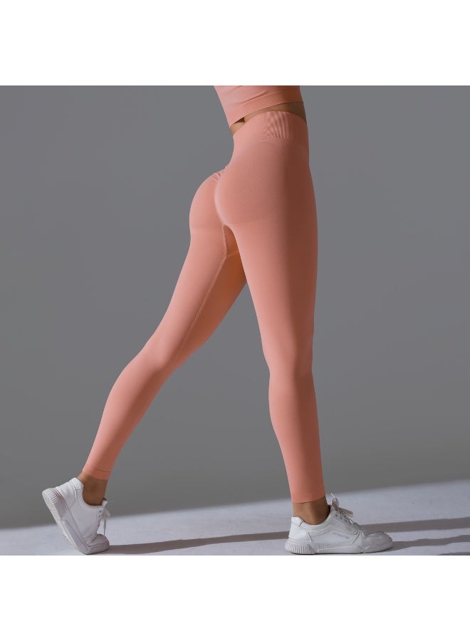 Women's Seamless Yoga Leggings  High Waist Tummy Control Scrunch Butt Lifting GYM Workout Pants Outdoor Sports Fitness - Image 1