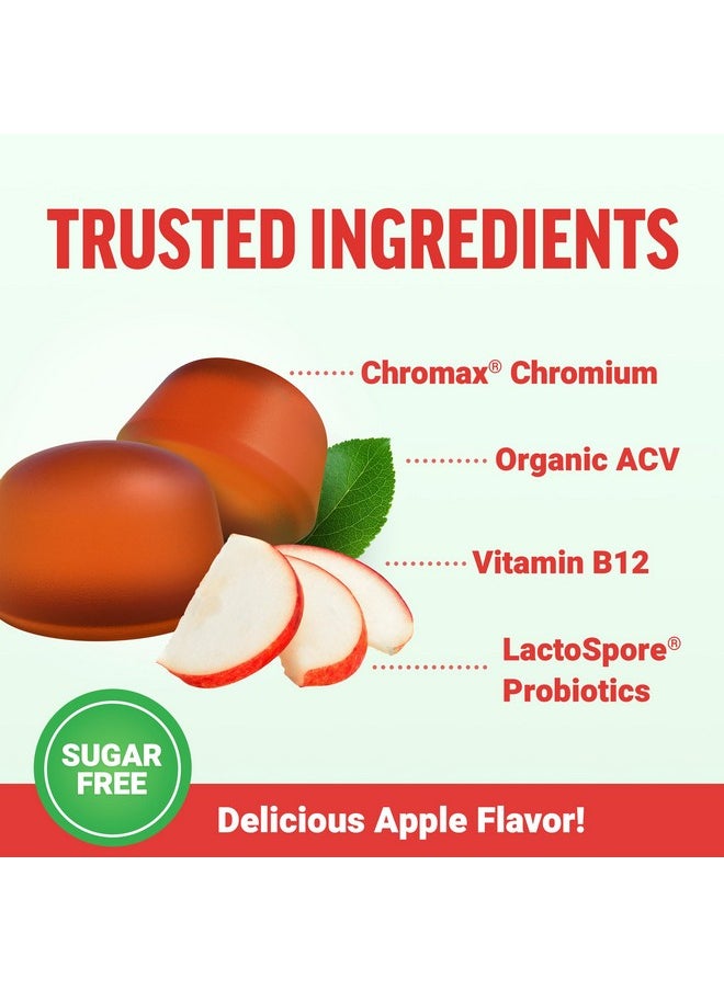 Force Factor Force Factor ProbioSlim Keto ACV Gummies, Organic Apple Cider Vinegar Gummies with LactoSpore Probiotics & Prebiotics to Support Digestion, Metabolism, & Immune Health, 1 Net Carb, Apple Flavor, 240ct  - Image 2