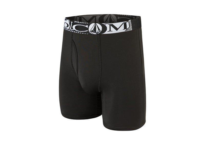 Volcom Mens Boxer Briefs Poly Spandex Performance Boxer Briefs Underwear (Purple/Green/Black/Brown/Khaki, Medium) - Image 4
