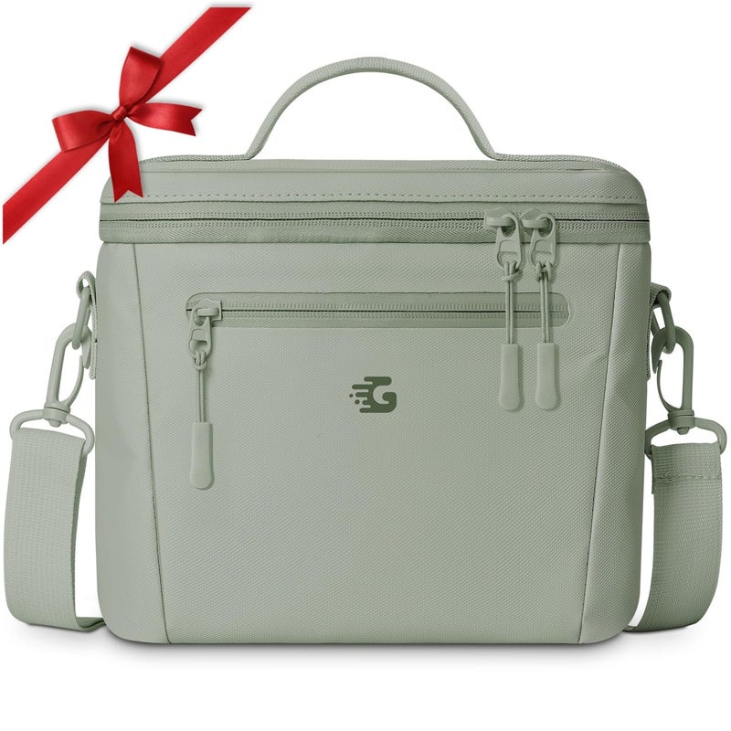 GLORIEROO Insulated Lunch Box Bag Women Girls - Waterproof Leakproof Lightweight Reusable Cooler for School Work Picnic - Back to School - Image 1