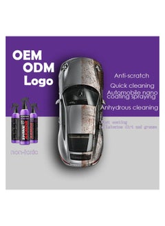 SHINE ARMOR Shine Armor Fortify Quick Coat Ceramic Coating - Car Wax Spray - Waterless Car Wash & Wax - Hydrophobic Top Coat Polish & Polymer Paint Sealant Protection  - Image 5