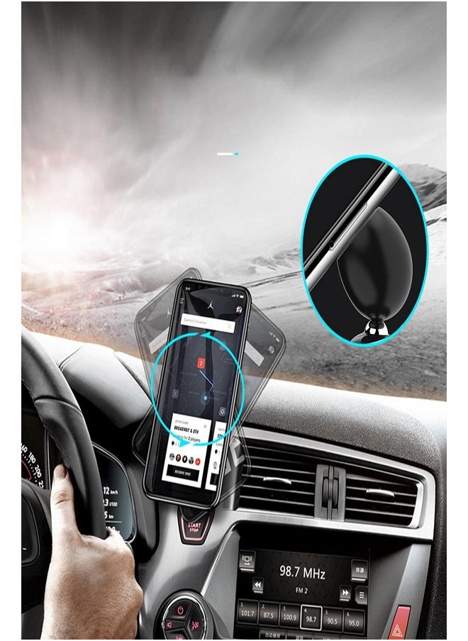 Magnetic Car Phone Mount Holder, 360-Degree Rotatable, Compatible with Iphone 16, 15, 14, 13, 12, 11, S25 Ultra, S24 Ultra, S23 Ultra EH-155 Black - pzsku/Z6E1122C41EB2429661D1Z/45/1741074940/52ed584b-bb2c-4218-990f-35b39d5f59d9