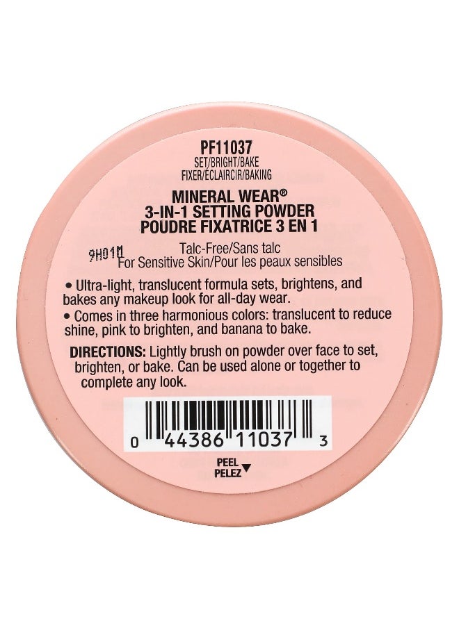 Physician's Formula Physicians Formula, Mineral Wear, 3-In-1 Setting Powder, 0.68 oz (19.5 g)  - Image 2