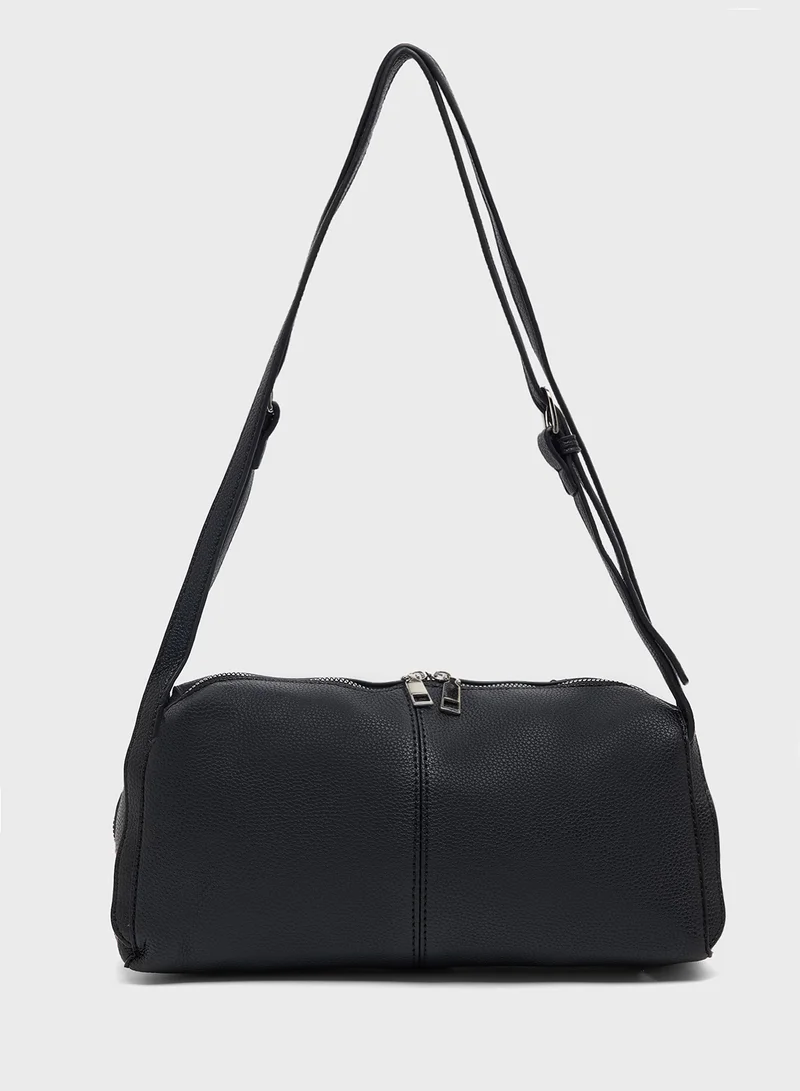 Ginger Minimalist Long Strap Shoulder Bag
