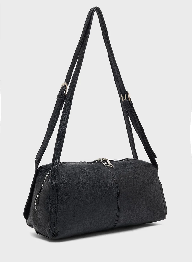 Ginger Minimalist Long Strap Shoulder Bag