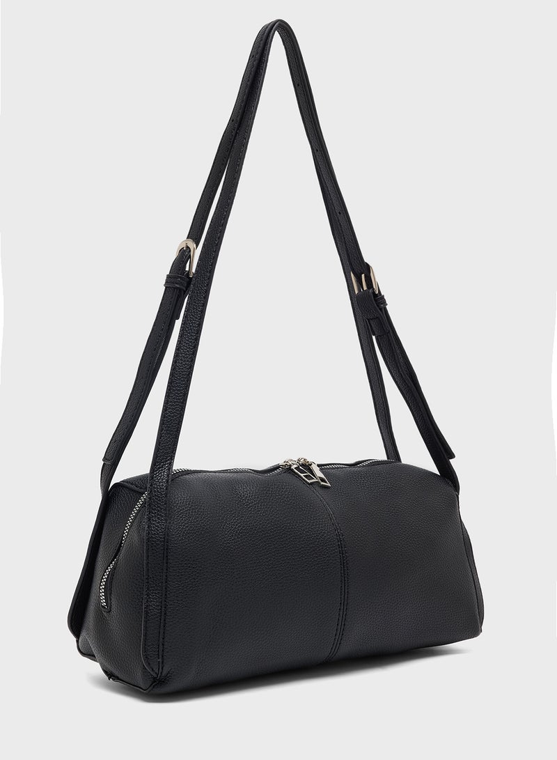 Ginger Minimalist Long Strap Shoulder Bag  - Image 3