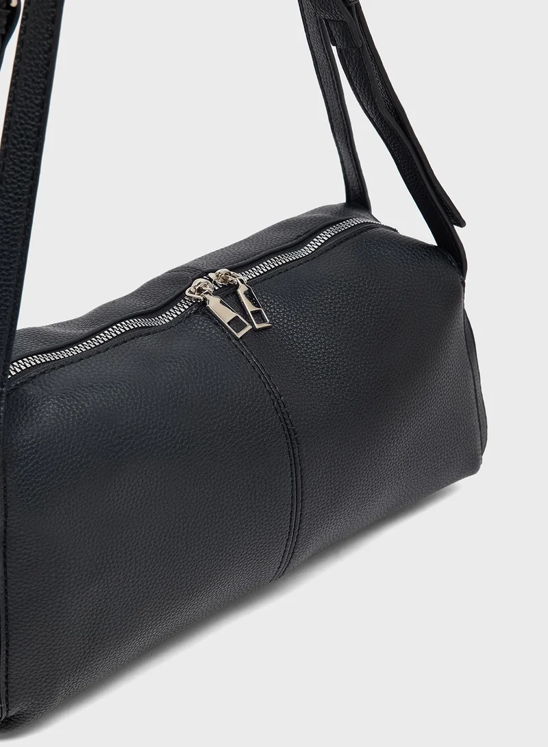 Ginger Minimalist Long Strap Shoulder Bag