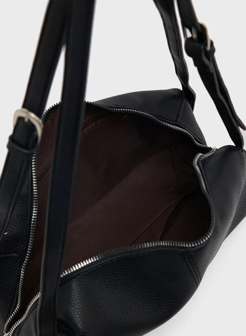 Ginger Minimalist Long Strap Shoulder Bag