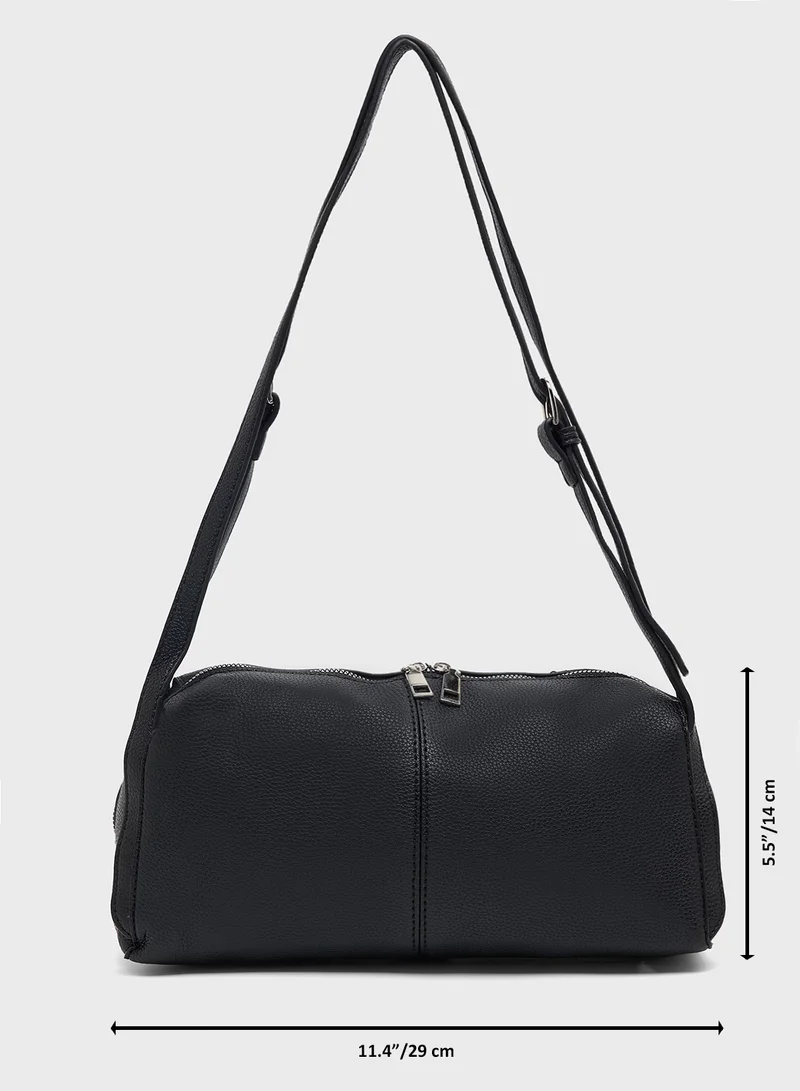 Ginger Minimalist Long Strap Shoulder Bag