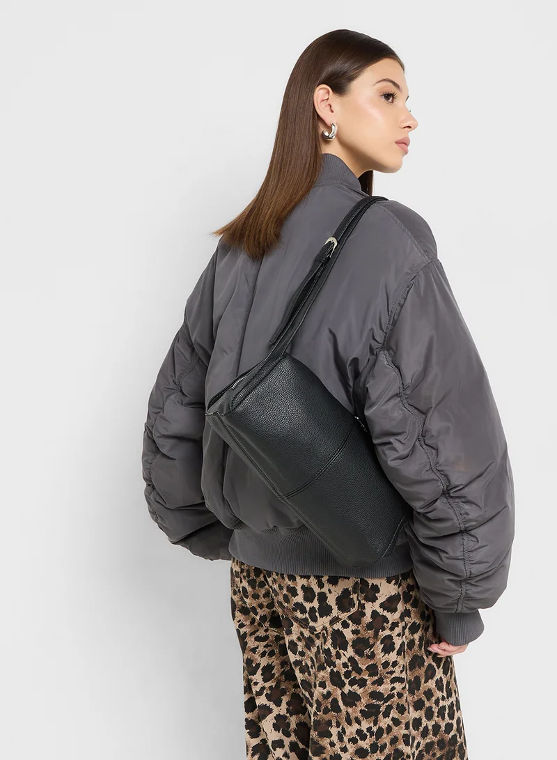 Ginger Minimalist Long Strap Shoulder Bag