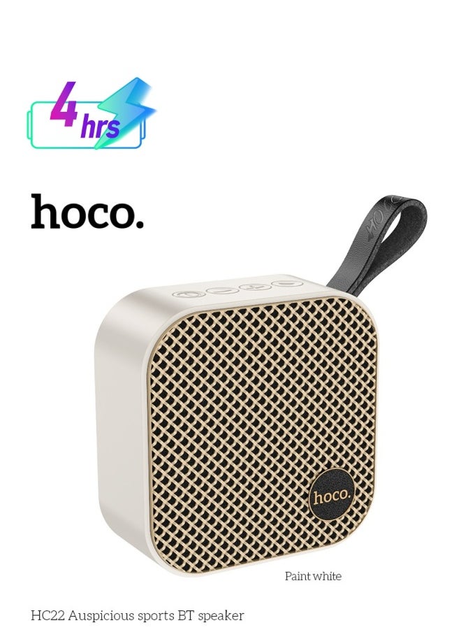 hoco. HOCO HC22 Wireless Bluetooth Speaker High Quality Auspicious Outdoor Portable Mini Audio 1200mAh Speaker Cai De Som Support TF Card / FM / TWS  - Image 1