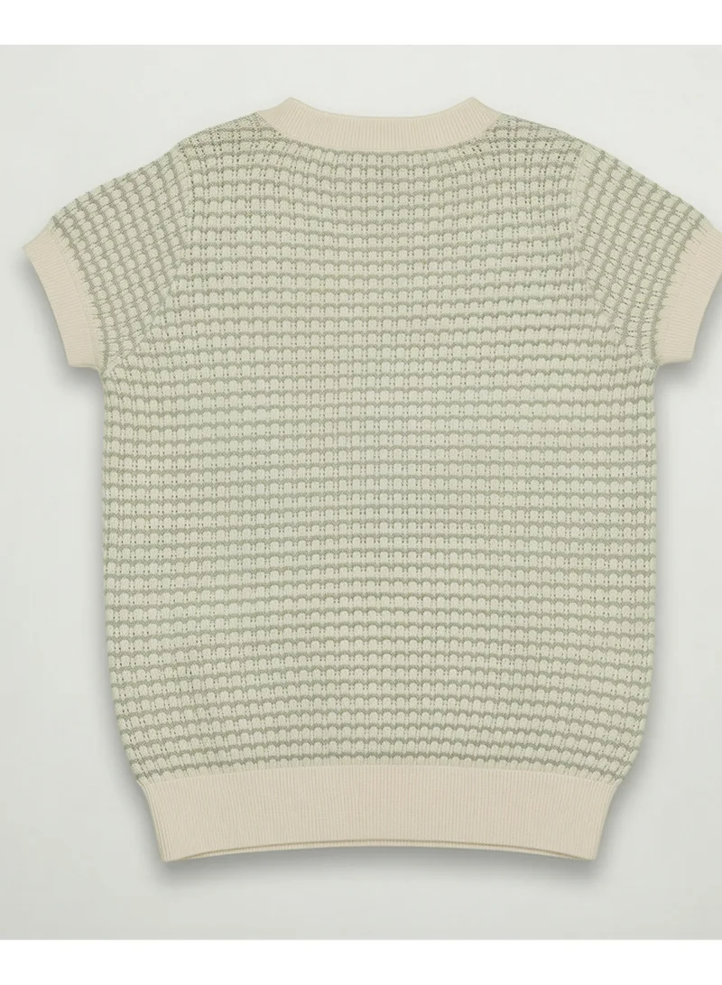 فرو كيدز Froo Kids Mint Sweater - Sage Green