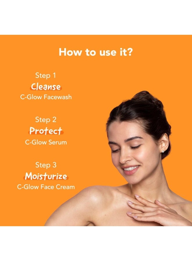 Bella Vita Organic Vitamin C-Glow Natural Face Wash with Honey, Aloe and Sandalwood, Oil Control, Acne Removal and Glowing Skin for Men and Women - 100 ml - Image 4