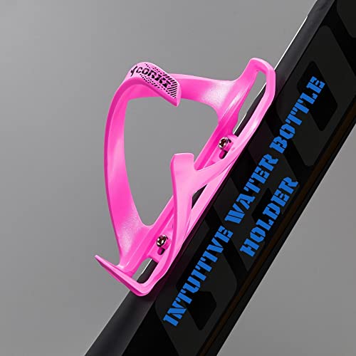 corki Cycles Bike Water Bottle Holder Right Side Load Water Bottle Cage for Road, MTB, Gravel Bicycles Magenta Pink 2 Pack - Image 5