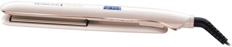 ريمنغتون Remington Proluxe Ceramic Hair Straighteners with Pro+ Low Temperature Protective Setting, Rose Gold - S9100 - Image 1