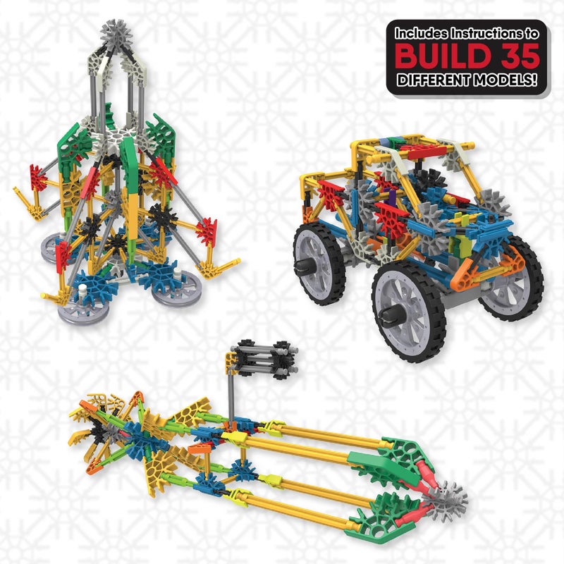 K'NEX - Adventure Wheels Building Set - 480 Piecesâ€š STEM Building, Creative Construction Setâ€š Ages 7+ - Image 3