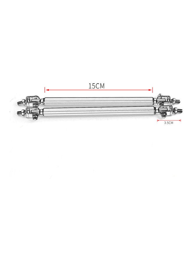 Loquat 2-Piece Adjustable Front Bumper Rods - Image 2