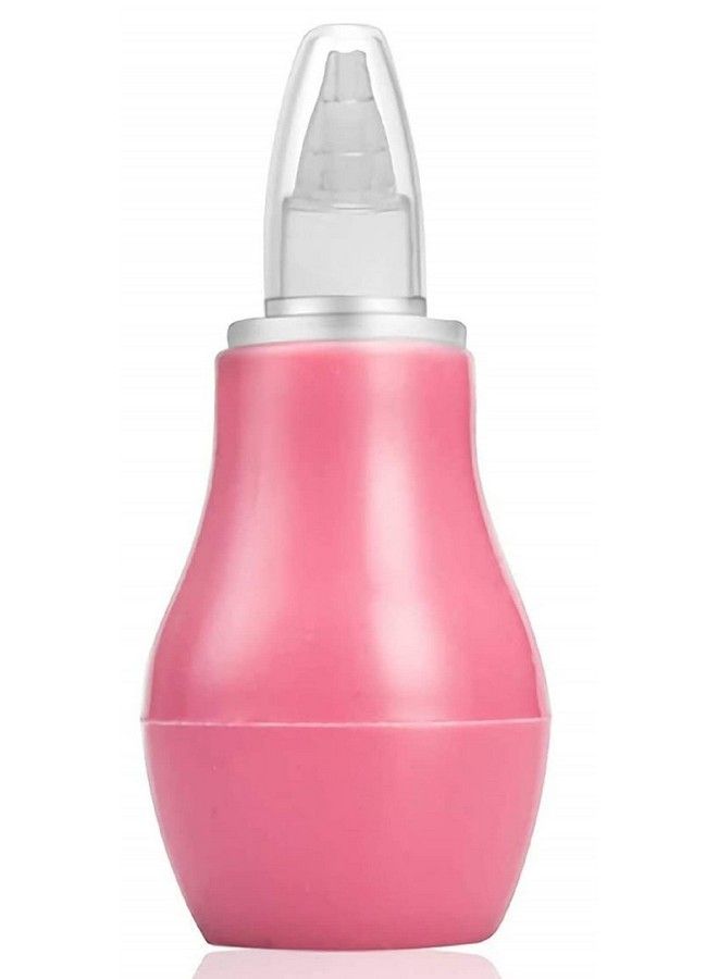 BabyGo Baby Nose Cleaner;Nasal Vacuum Sucker Mucus Snot Aspirator For Babies (Pink) - Image 1